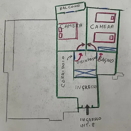 ホームステイ Casa Rizzo *